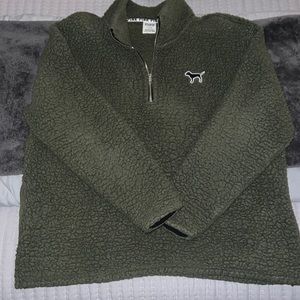 Pink Victoria Secret Teddy Sherpa